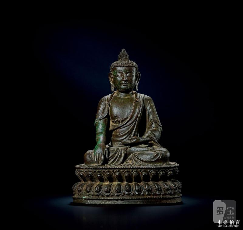 明 （永宣风格）铜释迦牟尼